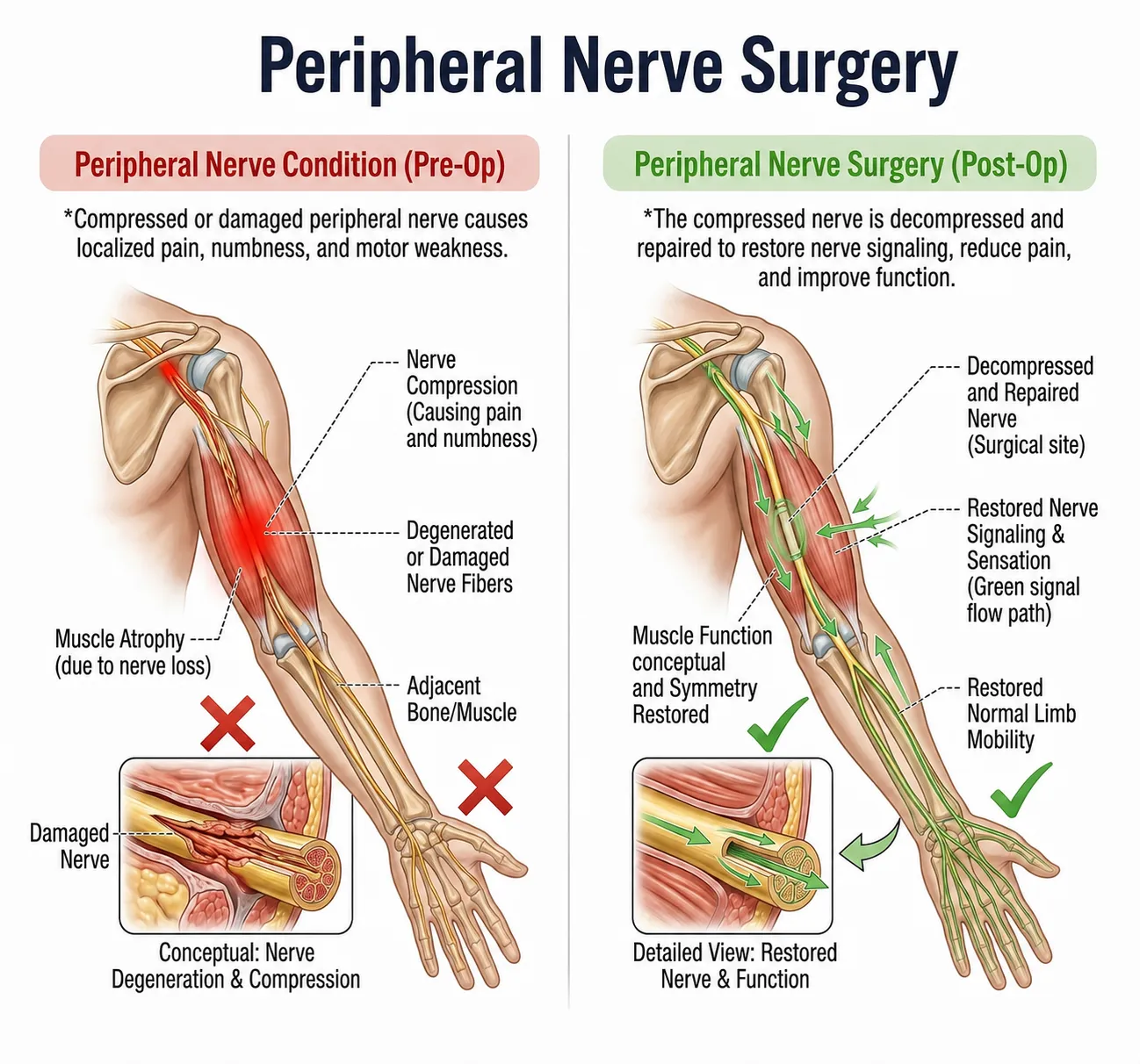 Peripheral Nerve Surgery — anatomy diagram